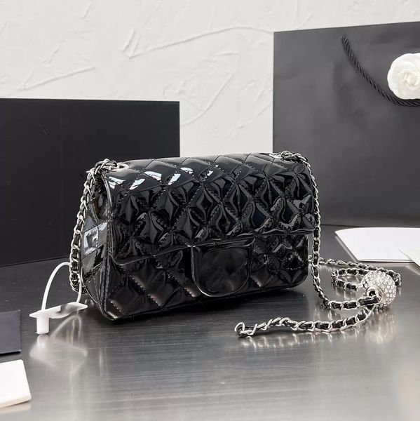 aks flap bag diamond ball with button candy color premium patent leather classic quilted plaid chain crossbody bag luxury designer ladies on
aks flap bag diamond ball with button candy color premium patent leather classic quilted plaid chain crossbody bag luxury designer ladies on