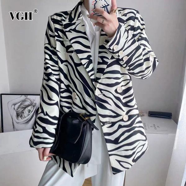 casual hit color blazer for women notched long sleeve patchwork print zebra loose blazers female fashion clothing 210507, White;black
casual hit color blazer for women notched long sleeve patchwork print zebra loose blazers female fashion clothing 210507, White;black