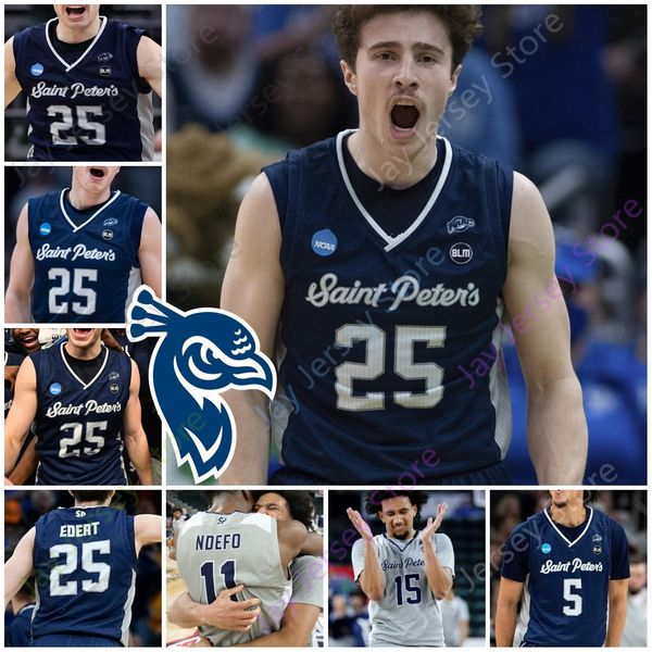 st. peter's peters peacocks basketball jersey ncaa college daryl banks iii kc ndefo doug edert matthew lee fousseyni drame dr', Black
st. peter's peters peacocks basketball jersey ncaa college daryl banks iii kc ndefo doug edert matthew lee fousseyni drame dr', Black