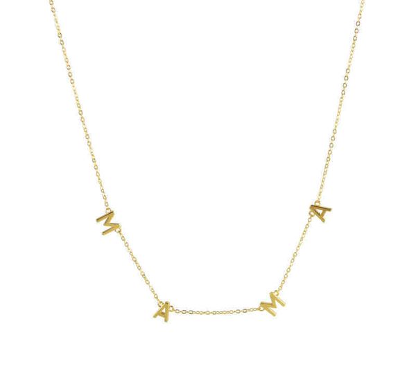 personalized customized name gold lnitia letter spaced mama 925 sterling sier tiny morther's day necklace, Silver
personalized customized name gold lnitia letter spaced mama 925 sterling sier tiny morther's day necklace, Silver