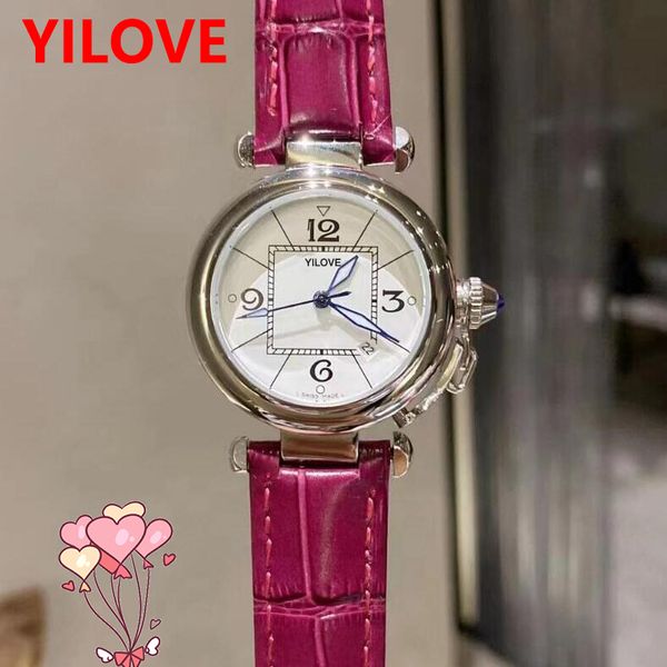 fashion brand women's watch 35mm quartz movement leather strap clock europe r women elegant gift wristwatch, Slivery;brown
fashion brand women's watch 35mm quartz movement leather strap clock europe r women elegant gift wristwatch, Slivery;brown
