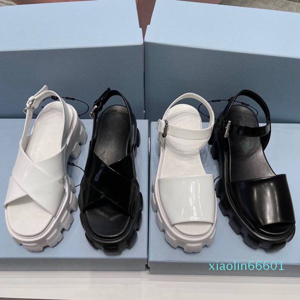 fashion-designer sandals women platform flat sandal patent leather cross slippers canvas open-toe shoes, Black
fashion-designer sandals women platform flat sandal patent leather cross slippers canvas open-toe shoes, Black