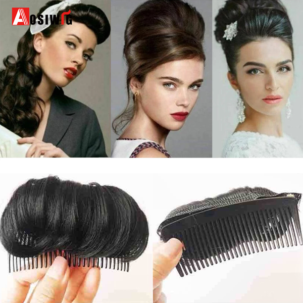 costume accessories aosi fashion women synthetic hair fluffy puff clip comb bun increase hair volume diy princess for hairdressing hair acce, Silver
costume accessories aosi fashion women synthetic hair fluffy puff clip comb bun increase hair volume diy princess for hairdressing hair acce, Silver