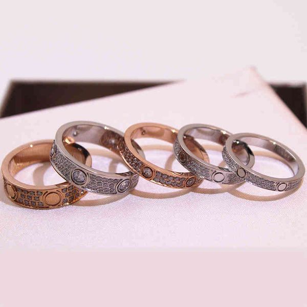 kajia titanium steel two or three rows of wide and narrow version with diamond word all over the sky star rose gold couple ring, Silver
kajia titanium steel two or three rows of wide and narrow version with diamond word all over the sky star rose gold couple ring, Silver