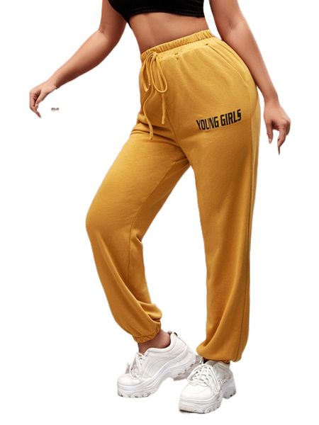 sxy letter graphic drawstring sweatpants r8gl#, Black;white 
sxy letter graphic drawstring sweatpants r8gl#, Black;white