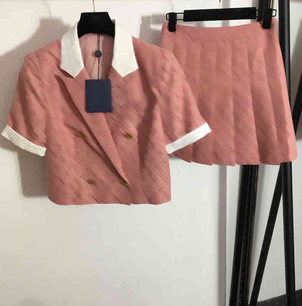 womens two pieces pants pink presbyopia logo colorblock cuff blazer and high waist pleated skirt 2 piece sets designer tracksuits women clot, White
womens two pieces pants pink presbyopia logo colorblock cuff blazer and high waist pleated skirt 2 piece sets designer tracksuits women clot, White