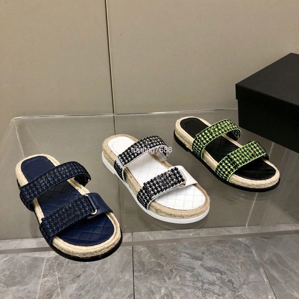 slippers summer style sandals wear fashionable flat heel hemp rope thick bottom comfortable casual women's slippers, Black
slippers summer style sandals wear fashionable flat heel hemp rope thick bottom comfortable casual women's slippers, Black