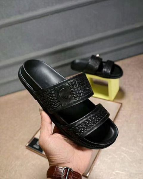 2022 luxury designers men slippers mens slides slipper summer sandals mens leather platform sandal flats fashio shoes beach 38-46, Black
2022 luxury designers men slippers mens slides slipper summer sandals mens leather platform sandal flats fashio shoes beach 38-46, Black