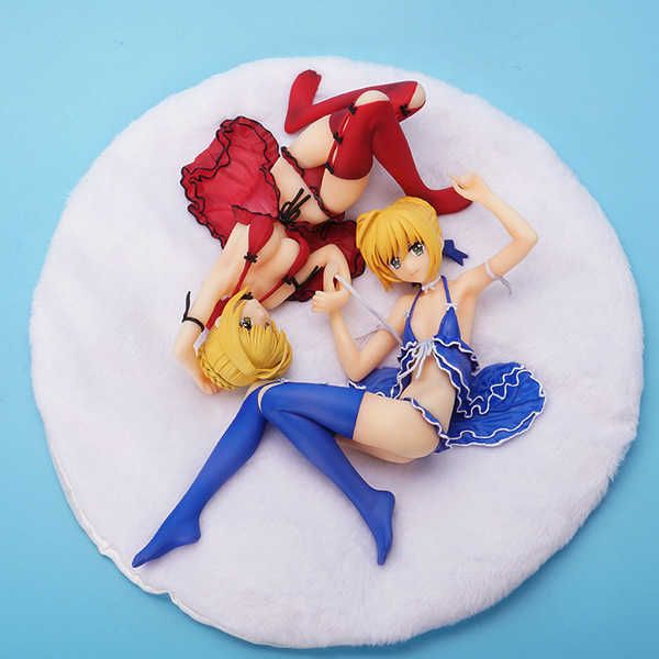 huiya01 altria pendragon fate/stay night nero claudius pajamas 2pcs pvc action & toy figures japanese anime figure collectible figurines q07
huiya01 altria pendragon fate/stay night nero claudius pajamas 2pcs pvc action & toy figures japanese anime figure collectible figurines q07