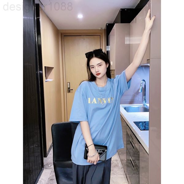 women's t-shirt designer 22ss spring and summer new alphabet printed loose t-shirt casual wear outside versatile thin men's women&, White
women's t-shirt designer 22ss spring and summer new alphabet printed loose t-shirt casual wear outside versatile thin men's women&, White