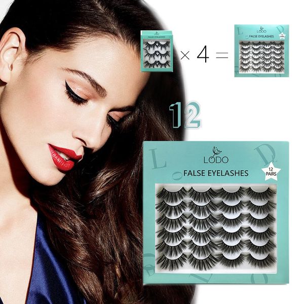 12 pairs 25mm natural faux mink eyelashes fake lashes 3d false eyelashes eyelash extension eye makeup
12 pairs 25mm natural faux mink eyelashes fake lashes 3d false eyelashes eyelash extension eye makeup