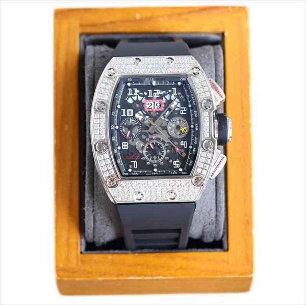luxury mens mechanical watch case inlay diamond tourbillion automatic richa milless brand watches for men swiss movement wristwatches, Slivery;brown
luxury mens mechanical watch case inlay diamond tourbillion automatic richa milless brand watches for men swiss movement wristwatches, Slivery;brown