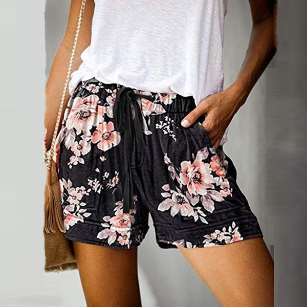 summer women shorts womens floral print elastic waist loose shorts ladies comfy drawstring casual print pockets aa, White;black
summer women shorts womens floral print elastic waist loose shorts ladies comfy drawstring casual print pockets aa, White;black