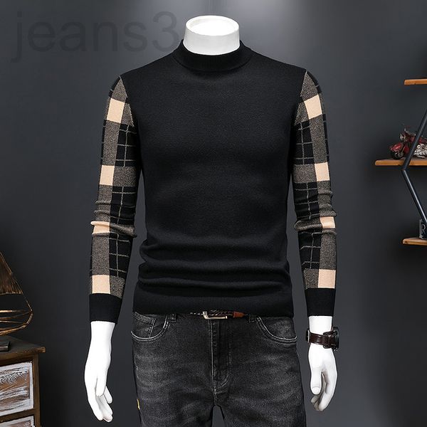 men's sweaters designer new sweater pullover crew neck 2021 winter fashion men's classic plaid long sleeve un69, White;black
men's sweaters designer new sweater pullover crew neck 2021 winter fashion men's classic plaid long sleeve un69, White;black