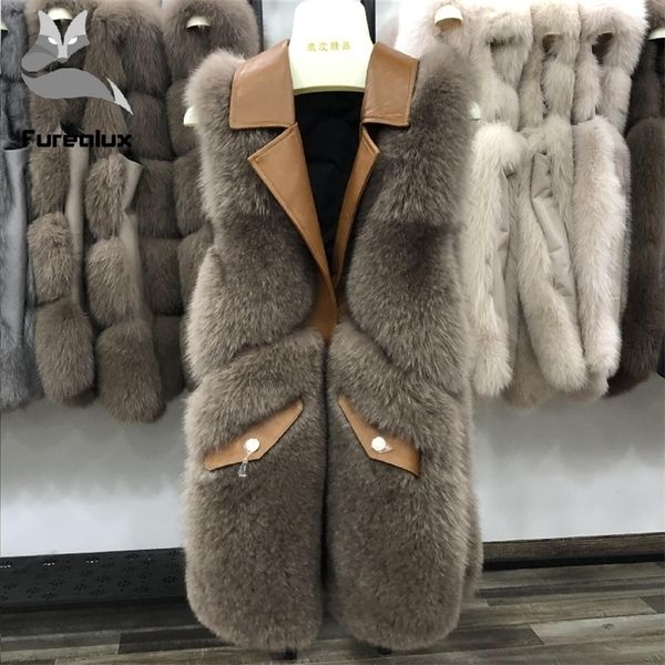 furealux new fashion fur vest for women with sheepskin leather natural wholeskin waistcoat customize 201112, Black
furealux new fashion fur vest for women with sheepskin leather natural wholeskin waistcoat customize 201112, Black