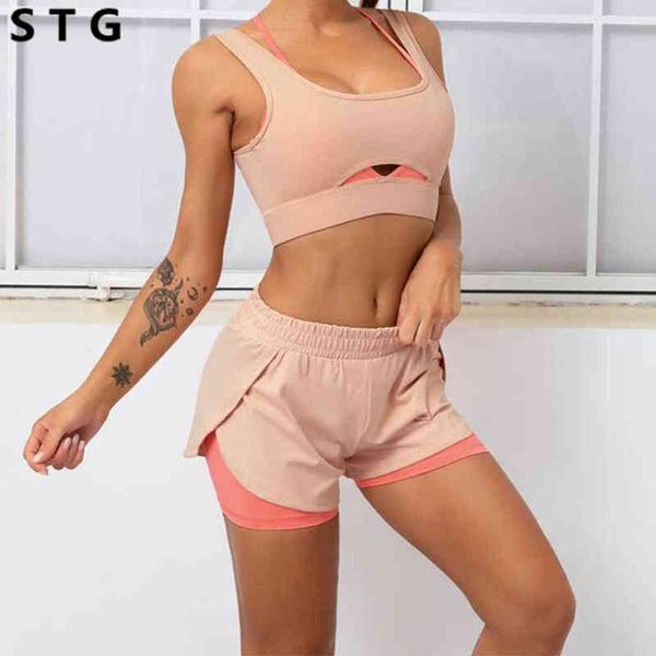 seamless women yoga set workout shirts sport pants bra gym suits fitness shorts crop high waist running leggings sports sets t220729, White;red
seamless women yoga set workout shirts sport pants bra gym suits fitness shorts crop high waist running leggings sports sets t220729, White;red