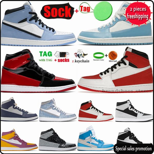 mid university blue 1 basketball shoes 1s for mens womens oreo patent bred stage haze hyper royal mint college grey vintage sports sneakers, Black
mid university blue 1 basketball shoes 1s for mens womens oreo patent bred stage haze hyper royal mint college grey vintage sports sneakers, Black