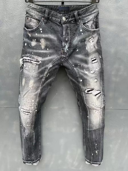 dsqsury dsq jeans mens luxury designer jeans skinny ripped cool guy causal hole denim fashion brand fit jeans men washed pants 6128, Blue
dsqsury dsq jeans mens luxury designer jeans skinny ripped cool guy causal hole denim fashion brand fit jeans men washed pants 6128, Blue