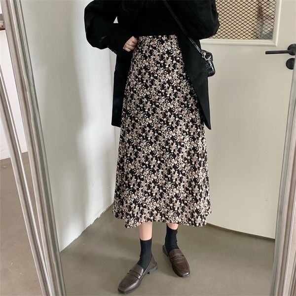 autumn print casual fashion for women spring summer elegant female vintage aline skirt 210306, Black
autumn print casual fashion for women spring summer elegant female vintage aline skirt 210306, Black