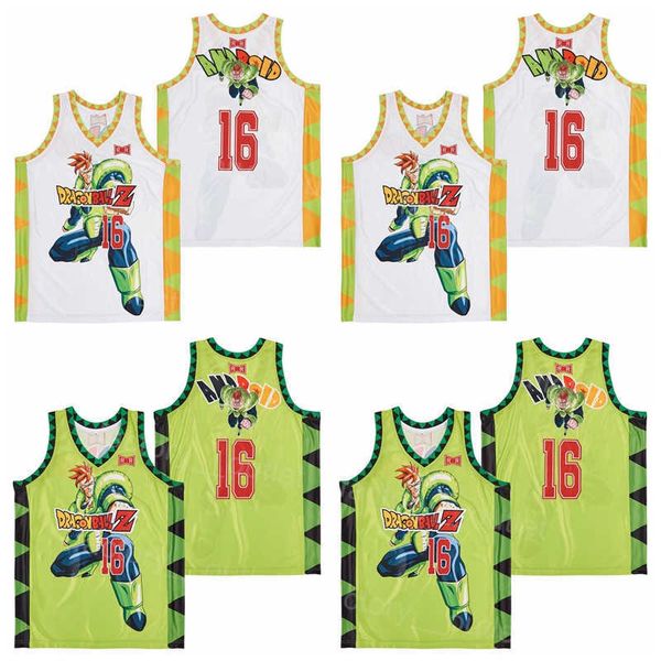 movie ball z dbz character 16 android basketball jersey hip hop all stitched team color green white hiphop breathable for sport fans high sc, Black
movie ball z dbz character 16 android basketball jersey hip hop all stitched team color green white hiphop breathable for sport fans high sc, Black