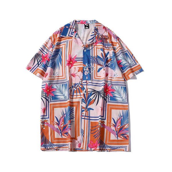 2022 fashion hawaii floral print beach shirts mens designer silk bowling shirt casual hawaiian clothing men summer blouse short sleeve loose, White;black
2022 fashion hawaii floral print beach shirts mens designer silk bowling shirt casual hawaiian clothing men summer blouse short sleeve loose, White;black