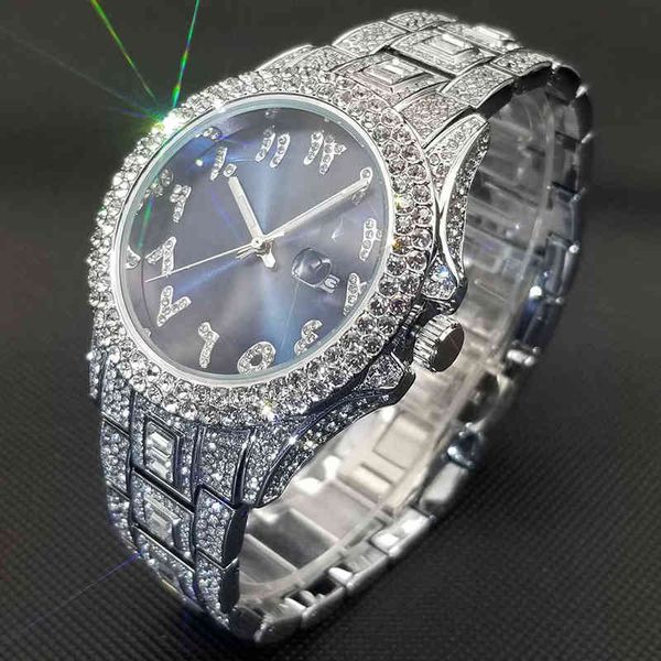 ice out watch for men's fashion diamond red dial hip hop sier automatic date relogio masculino 2022 new rhinestone watches luxury desig, Slivery;brown
ice out watch for men's fashion diamond red dial hip hop sier automatic date relogio masculino 2022 new rhinestone watches luxury desig, Slivery;brown