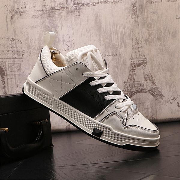 luxury designers dress wedding party shoes fashion lace-up vulcanized casual sneakers n229, Black
luxury designers dress wedding party shoes fashion lace-up vulcanized casual sneakers n229, Black