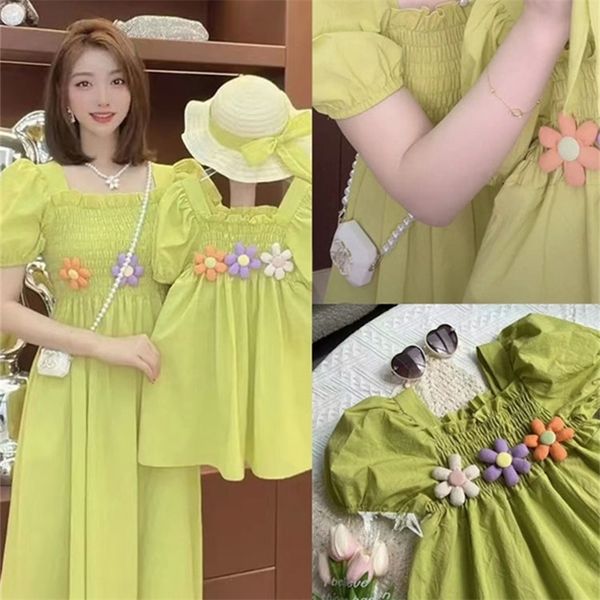 small flower girl parent child dress a family of three avocado green bow puff sleeves western style mother daughter skirt 220614, Blue
small flower girl parent child dress a family of three avocado green bow puff sleeves western style mother daughter skirt 220614, Blue
