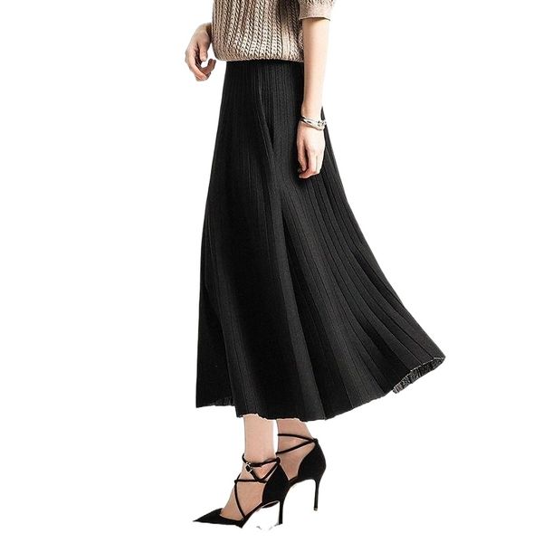 skirts 2022 high waist knitting a-line long black stretch vintage women winter skirt faldas jupe femme saia f3r5#
skirts 2022 high waist knitting a-line long black stretch vintage women winter skirt faldas jupe femme saia f3r5#