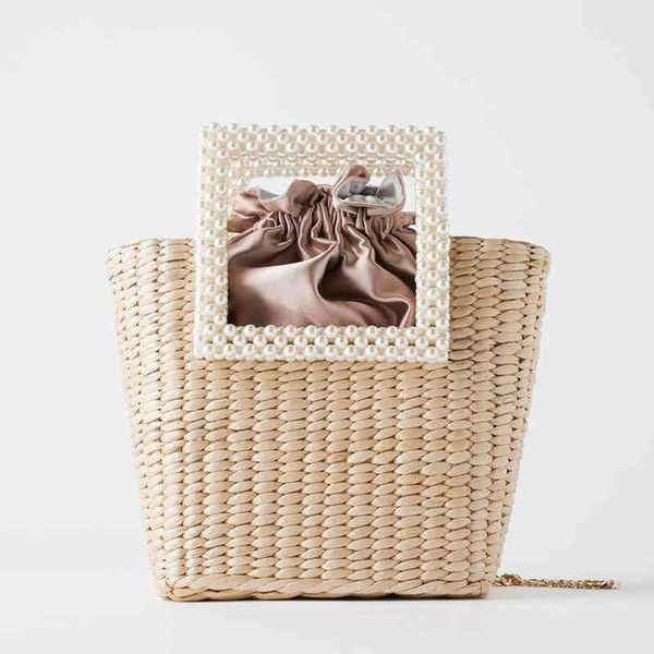 evening bags luxury pearl handle straw handbags women designer rattan beach for 2022 travel chains shoulder crossbody 220507
evening bags luxury pearl handle straw handbags women designer rattan beach for 2022 travel chains shoulder crossbody 220507