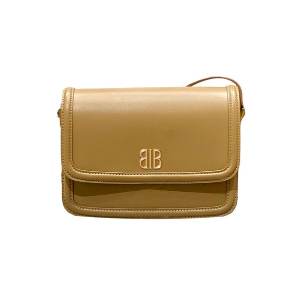 designer bags fashion genuine leather yellow single shoulder bag 19cm