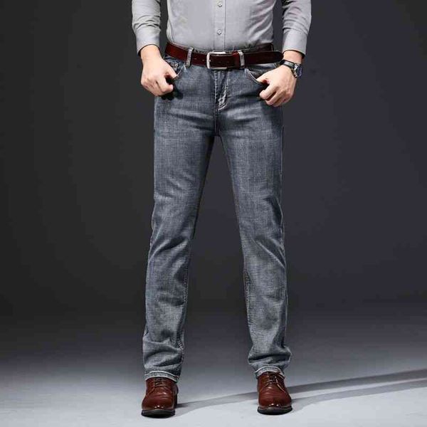 men's jeans spring and autumn business men's jeans loose elastic medium waist straight tube slim young pants vrp8, Blue
men's jeans spring and autumn business men's jeans loose elastic medium waist straight tube slim young pants vrp8, Blue