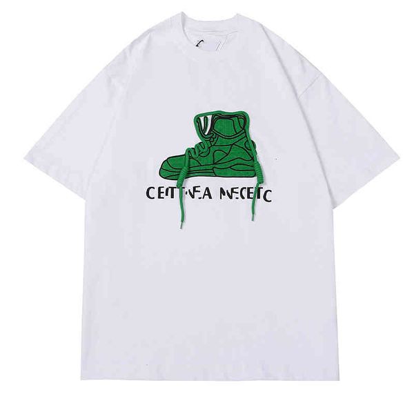 women's t-shirt b family shoes pressure glue pattern lace up couple short sleeve t-shirt high, White
women's t-shirt b family shoes pressure glue pattern lace up couple short sleeve t-shirt high, White