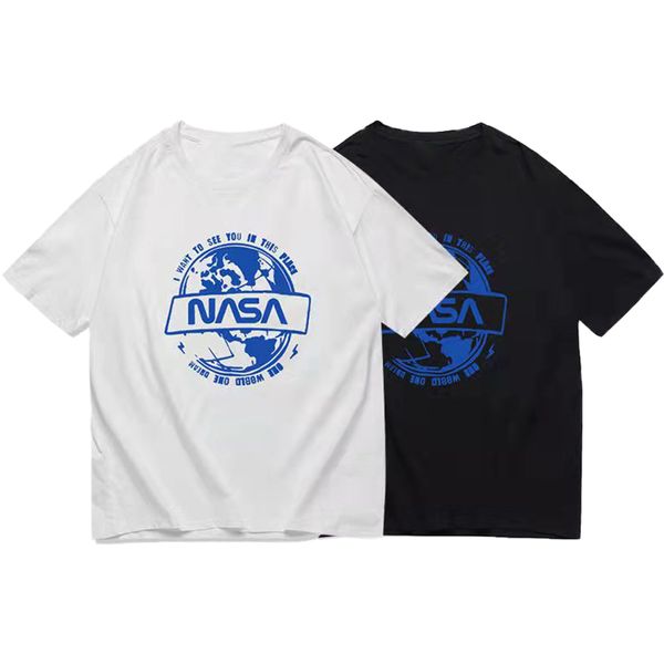 nasa national fashion t-shirt men's short sleeve 2022 new summer loose clothes vintage couple t-shirt fashion casual, White;black
nasa national fashion t-shirt men's short sleeve 2022 new summer loose clothes vintage couple t-shirt fashion casual, White;black