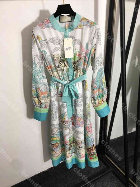 designer women print dresses shirt slim fit long sleeve silk party evening dresses tie waist logo g..cci brand female apparel album, White
designer women print dresses shirt slim fit long sleeve silk party evening dresses tie waist logo g..cci brand female apparel album, White