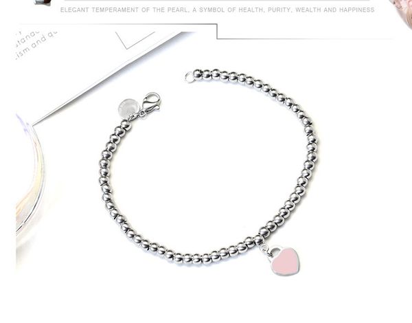 charm bracelets blue heart beads bracelet & bangle stainless steel pink&red pendant brand tif design women elegant jewelry gift bracciali, Golden;silver
charm bracelets blue heart beads bracelet & bangle stainless steel pink&red pendant brand tif design women elegant jewelry gift bracciali, Golden;silver