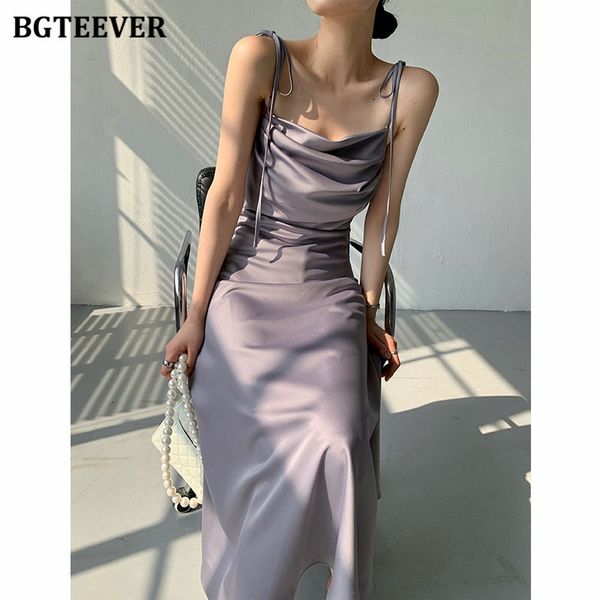 bgteever elegant chic slash neck sleeveless women solid dress summer new spaghetti strap lace-up slim waist ladies vestidos 2021, Black;gray
bgteever elegant chic slash neck sleeveless women solid dress summer new spaghetti strap lace-up slim waist ladies vestidos 2021, Black;gray