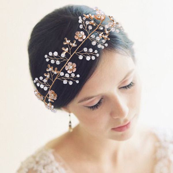 golden flower hair vine with ribbon for wedding bridal hair wreath with crystal decoration flowers communion headdress headband, Silver
golden flower hair vine with ribbon for wedding bridal hair wreath with crystal decoration flowers communion headdress headband, Silver