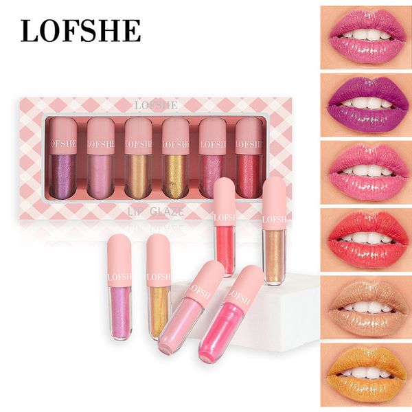 lofshe glitter liquid lip gloss long lasting waterproof 6 colors lipgloss iridescent mermaid face eye cosmetic glow glossy makeup kit
lofshe glitter liquid lip gloss long lasting waterproof 6 colors lipgloss iridescent mermaid face eye cosmetic glow glossy makeup kit
