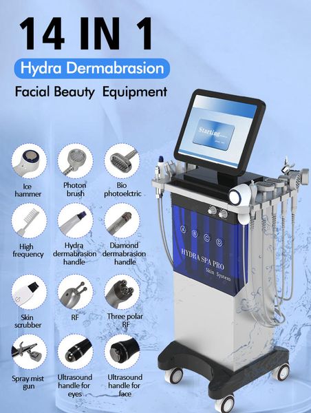 14 in 1 hydrafacial machine face care devices & microdermabrasion machine
14 in 1 hydrafacial machine face care devices & microdermabrasion machine