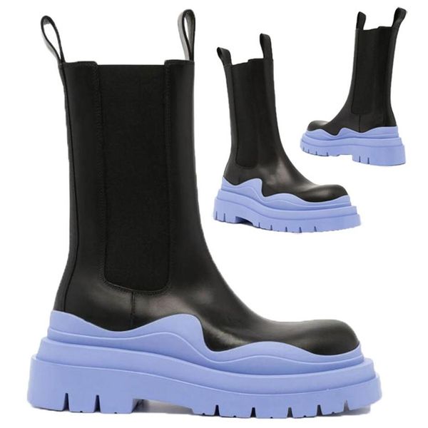 2021 aaaa man black blue soles bottegea boot fashion luxury tire leather chelsea booties men platform chunky shoes la293p
2021 aaaa man black blue soles bottegea boot fashion luxury tire leather chelsea booties men platform chunky shoes la293p