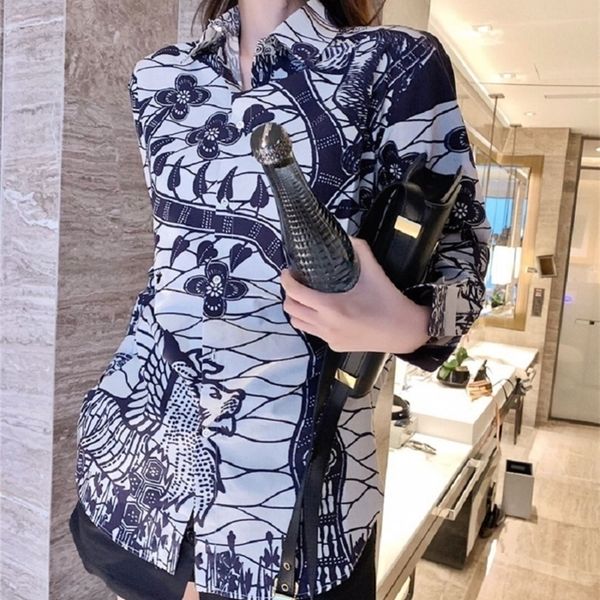 fashion casual loose womens 3d chiffon animal printed shirt new summer long sleeve retro elegant womens shirt xl y200828, White
fashion casual loose womens 3d chiffon animal printed shirt new summer long sleeve retro elegant womens shirt xl y200828, White