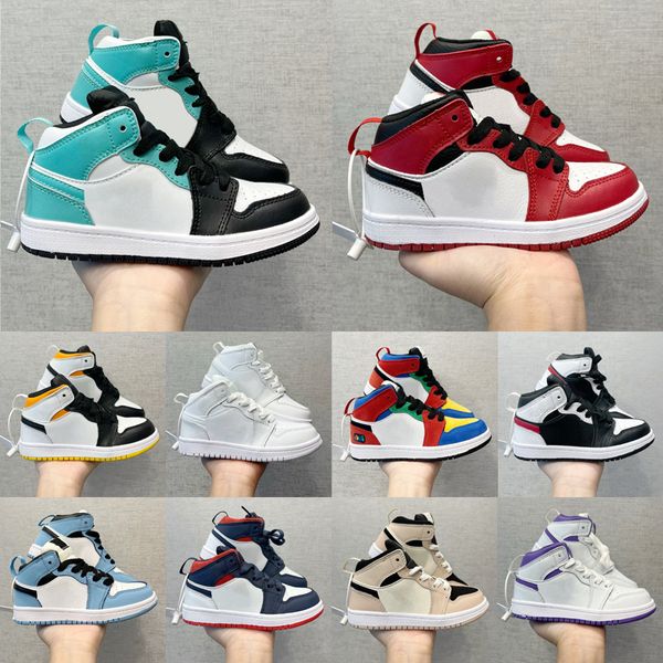 1 1s mid kids basketball shoes 2022 toddler trainers man volt gold cactus flower dark mocha children sneakers size 22-37, White;red
1 1s mid kids basketball shoes 2022 toddler trainers man volt gold cactus flower dark mocha children sneakers size 22-37, White;red