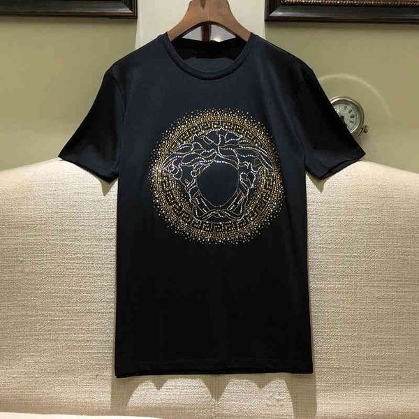 selling designer cotton t shirt tide brand vers classic medusa diamond short sleeve t-shirt fashion loose hip hop plus size clothing, White;black
selling designer cotton t shirt tide brand vers classic medusa diamond short sleeve t-shirt fashion loose hip hop plus size clothing, White;black