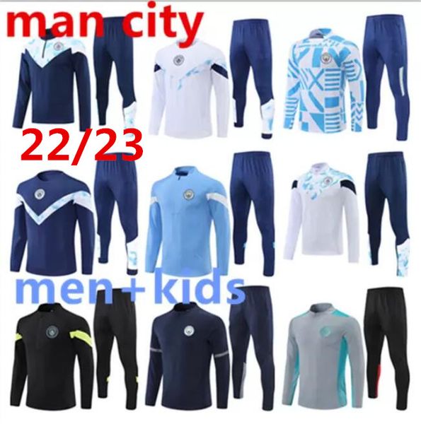 haaland 22 23 soccer tracksuit de bruyne mans cities grealish sterling ferran mahrez manchesters foden 2022 2023 training suit uniforms men, Black
haaland 22 23 soccer tracksuit de bruyne mans cities grealish sterling ferran mahrez manchesters foden 2022 2023 training suit uniforms men, Black