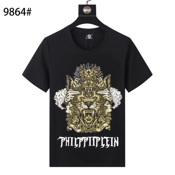 rhinestone t shirt for men leisure t-shirt clothes fashion men gifts couple, White;black
rhinestone t shirt for men leisure t-shirt clothes fashion men gifts couple, White;black