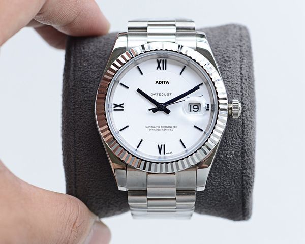 adita watch for men and women automatic mechanical movement stainless steel 18k gold imported swiss origin quartz couple diving watch rx0006, Slivery;brown
adita watch for men and women automatic mechanical movement stainless steel 18k gold imported swiss origin quartz couple diving watch rx0006, Slivery;brown