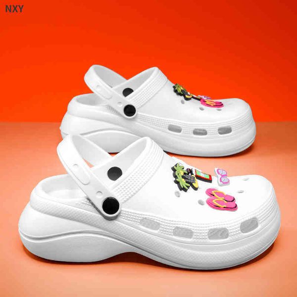 sandals summer women slippers 6cm platform clogs garden shoes outdoor beach sandals wedges indoor bathroom slides 220623, Black
sandals summer women slippers 6cm platform clogs garden shoes outdoor beach sandals wedges indoor bathroom slides 220623, Black