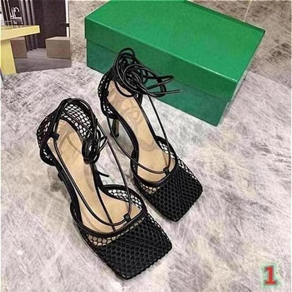 2021 designer women's sandals summer sandals women's high heels thin lace square head fishnet mesh hollow b297m, Black
2021 designer women's sandals summer sandals women's high heels thin lace square head fishnet mesh hollow b297m, Black