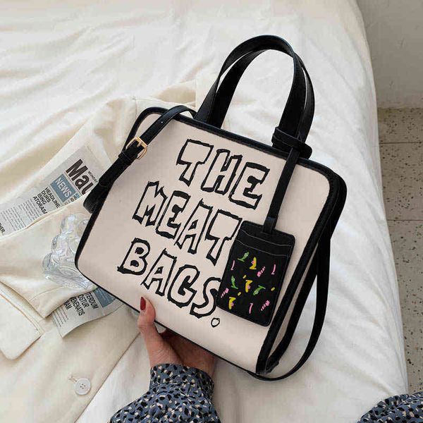2022 letter print women shoulder bag elegant casual pu square sac a main femme fashion basic sleek zipper crossbody bag female g220429
2022 letter print women shoulder bag elegant casual pu square sac a main femme fashion basic sleek zipper crossbody bag female g220429
